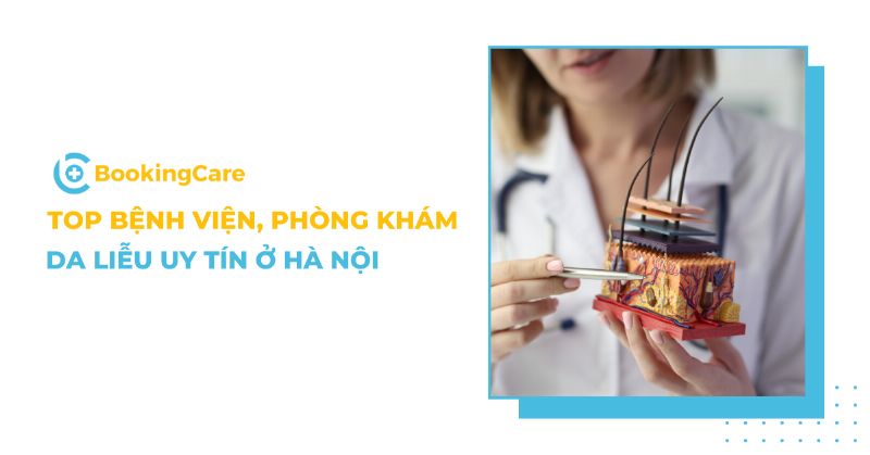 Bác sĩ da liễu đang tư vấn cho bệnh nhân cách chọn phòng khám uy tín